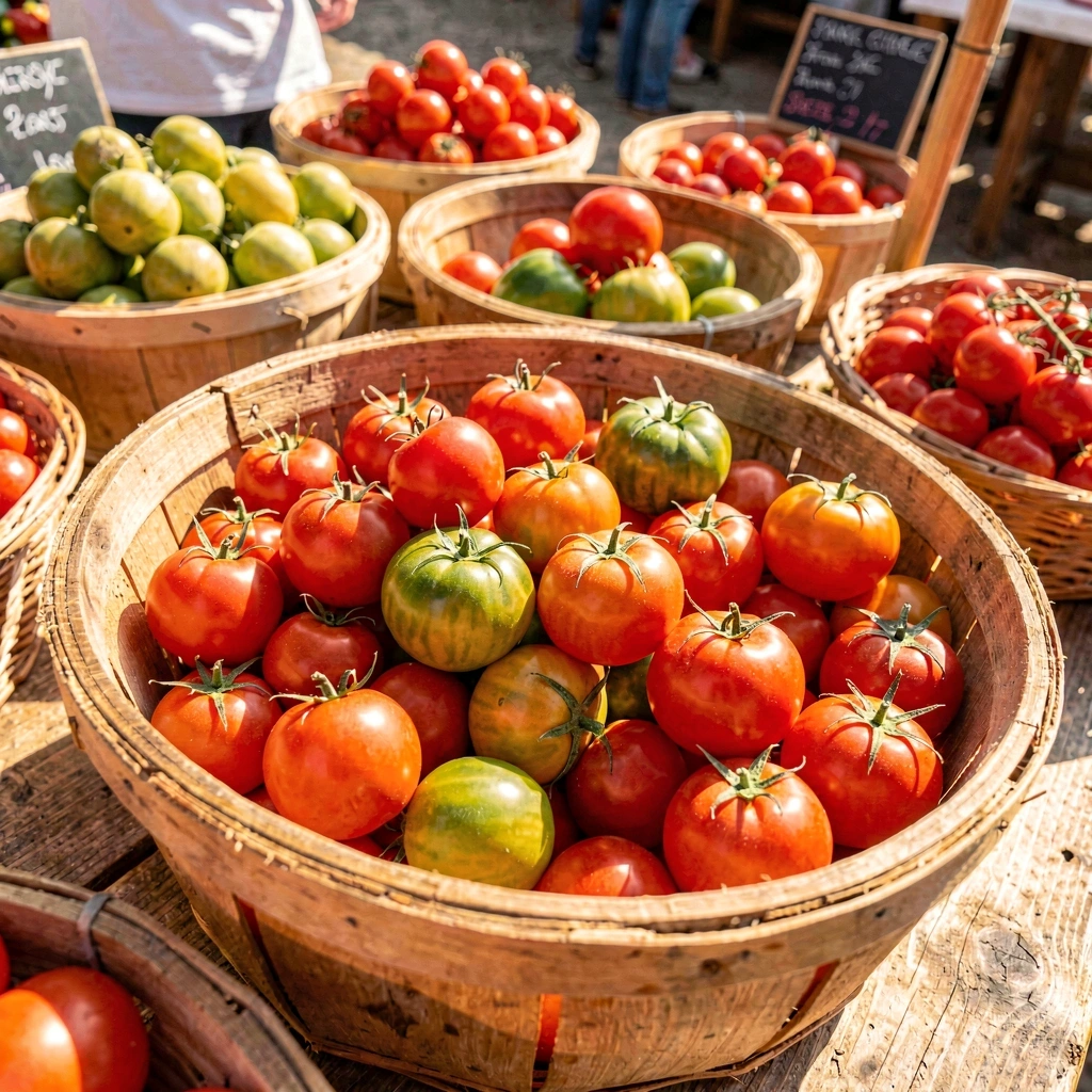 Tomates de mercado